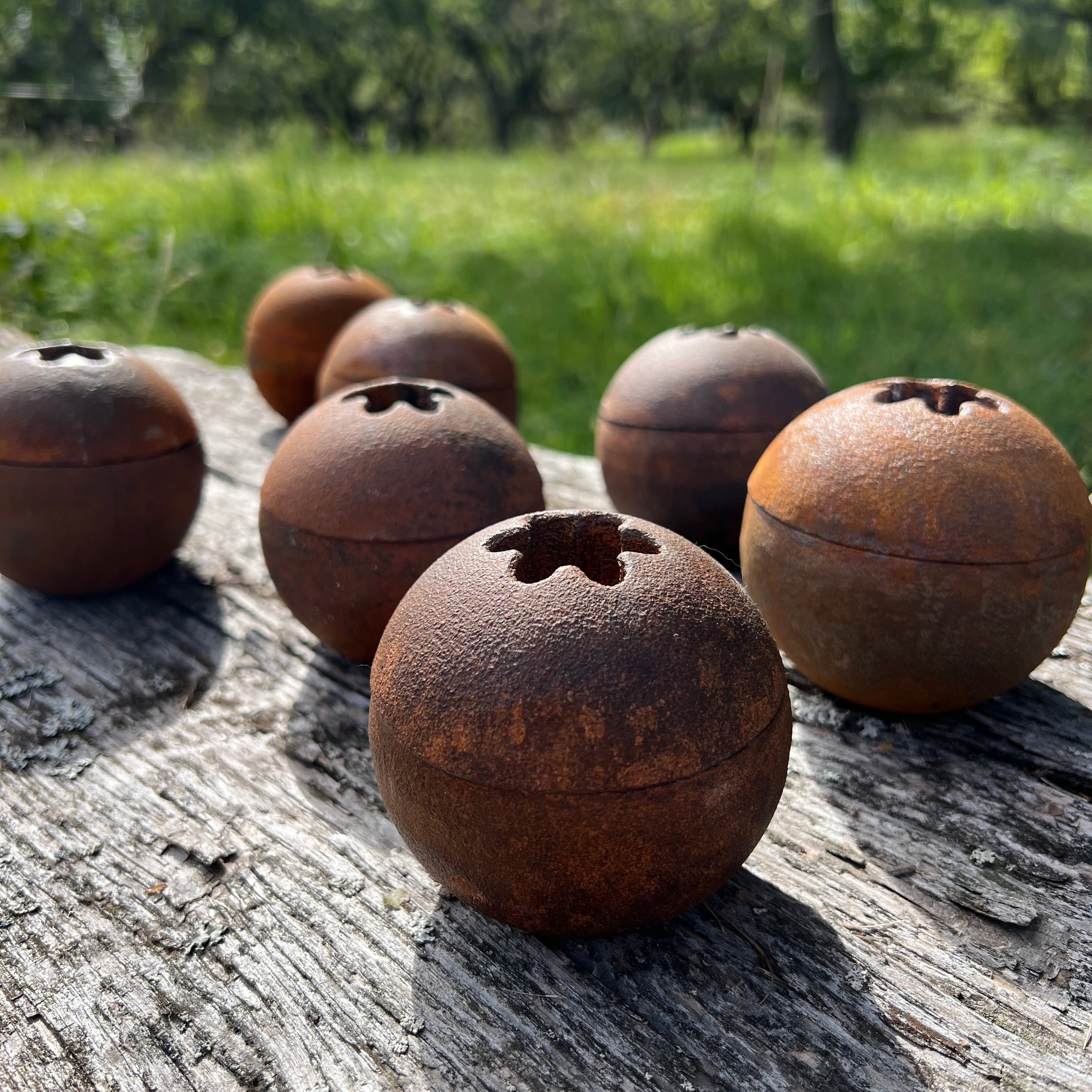 Orb Candlestick rust - special edition