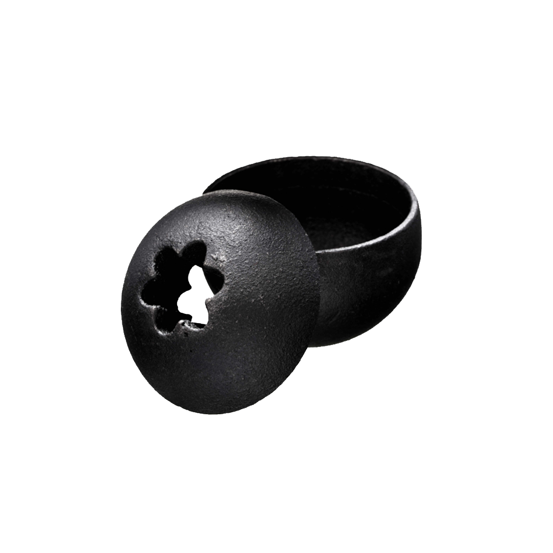 Orb ljusstake, svart
